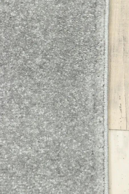 Detský koberec Kiddy 1140 sivý / tyrkysový