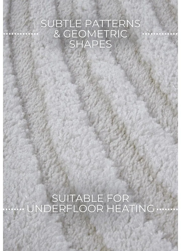 Krémovobiely koberec 120x170 cm Pigment Cream White – Elle Decoration