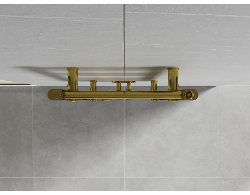 Mexen Mars, vykurovacie teleso 900x400 mm, 244 W, zlatá lesklá, W110-0900-400-00-50
