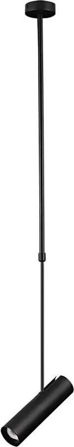 Luster na tyči 1xGU10/35W/230V čierna