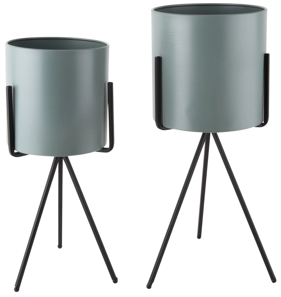 Stojan na kvetináč Pedestal XL /set 2 ks ∅ 23 × 48,5 cm / ∅ 20 × 37,5 cm PRESENT TIME