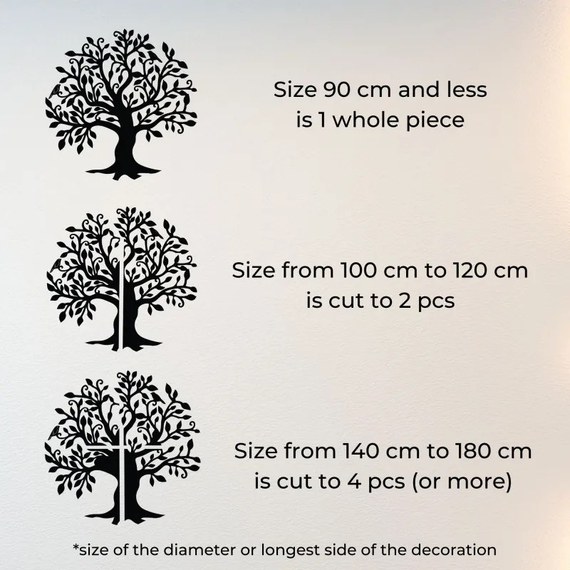 Drevený obraz Strom života - Moderný 3D obraz na stenu I SENTOP FB-HDF0206-KONARE