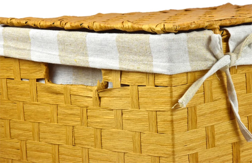 Kôš na bielizeň pieskový Rozmery (cm): 36x26, v. 58