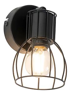 Moderné bodové svetlo čierna oceľ nastaviteľné - Botu