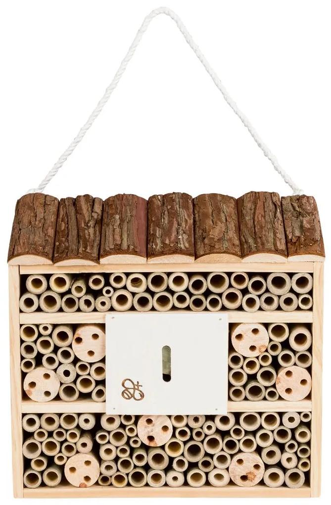 FLORABEST® Domček pre včely a hmyz (C: 21,2 x 9 x 44,5 cm) (100324558)