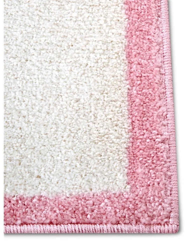 Ružovo-biely detský koberec 160x235 cm Bouncy – Hanse Home