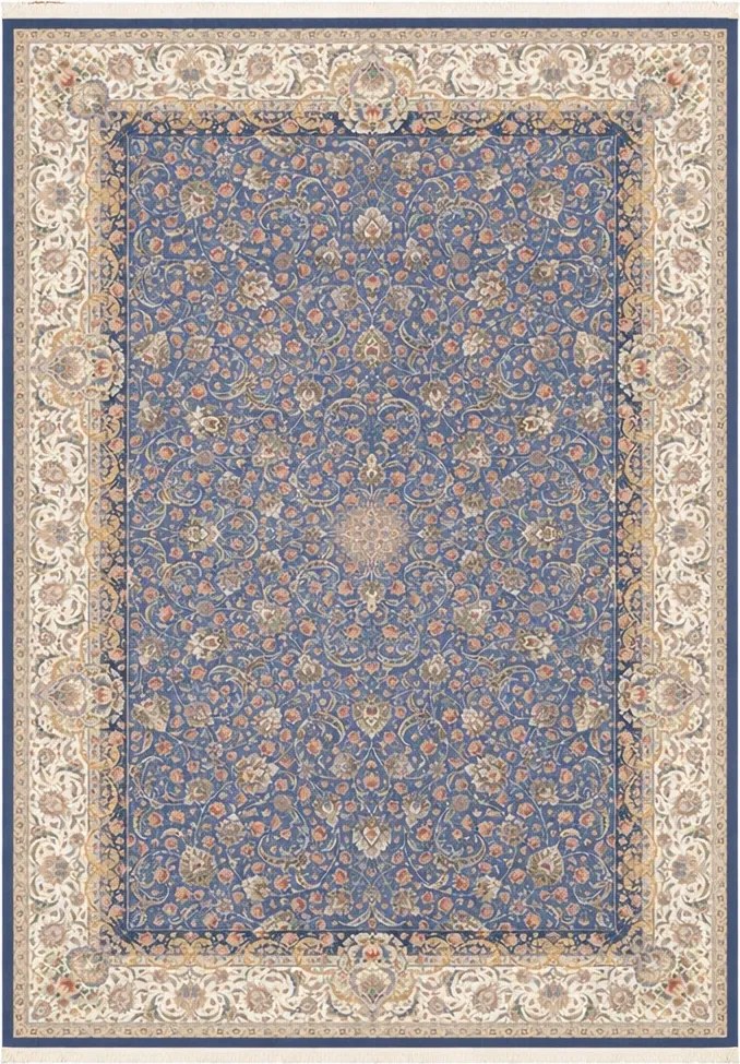 BE Koberec Sultan 1200 Ocean Blue – modrý obdĺžnikový Rozmer: 150x225 cm