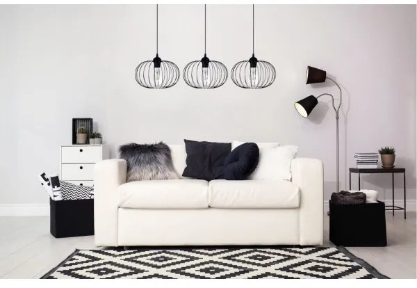 Luster na lanku BOCCA 3xE27/60W/230V