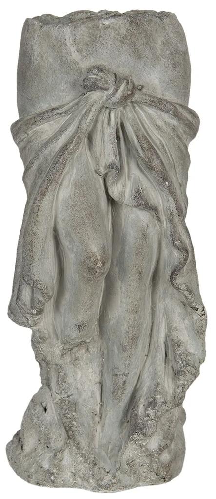 Kvetináč v dizajne nedokončenej antické sochy Homme - 13 * 13 * 29 cm