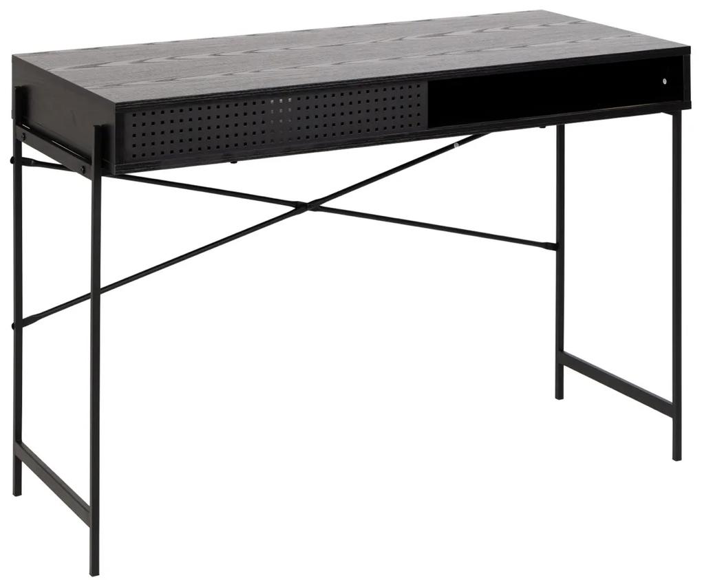 Kancelársky stôl Angus 079 Farba: Čierna