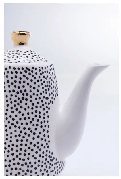 KARE DESIGN Sada 2 ks Konvica na čaj Dotty Rim 20,5 × 21,8 × 12 cm