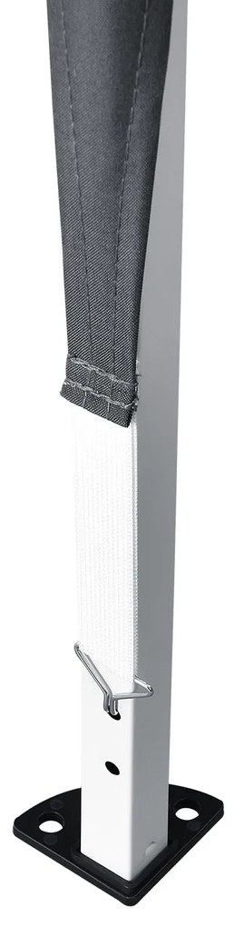 InternetovaZahrada Záhradný pavilon Vivara 3 x 3 m - sivý