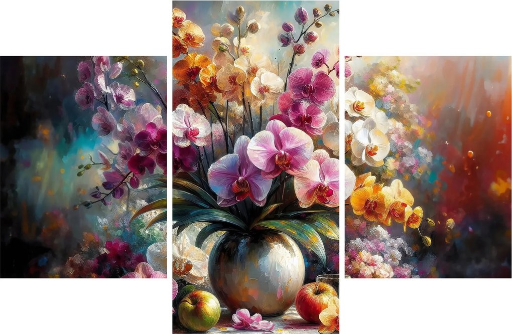 Obraz - Váza kvetov II. (90x60 cm)