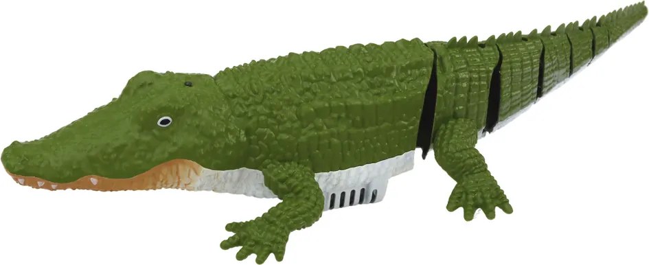 LEAN Toys Diaľkovo ovládaný vodný krokodíl plávajúci do vody na diaľkové ovládanie