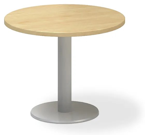 Konferenčný stôl ProOffice priemer 70 x 50,7 cm, divoká hruška