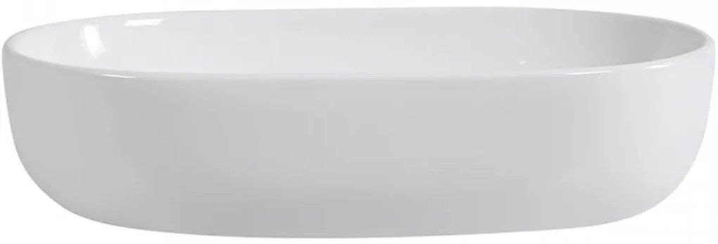 Cerano Deno, keramické umývadlo na dosku 590x410x145 mm, biela lesklá, CER-CER-428431