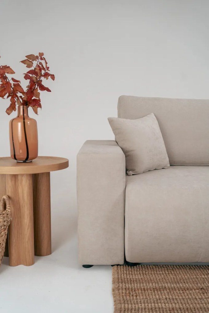 ROHOVÁ SEDAČKA TRAVIS WIND 99 ČIERNA 277 x 143