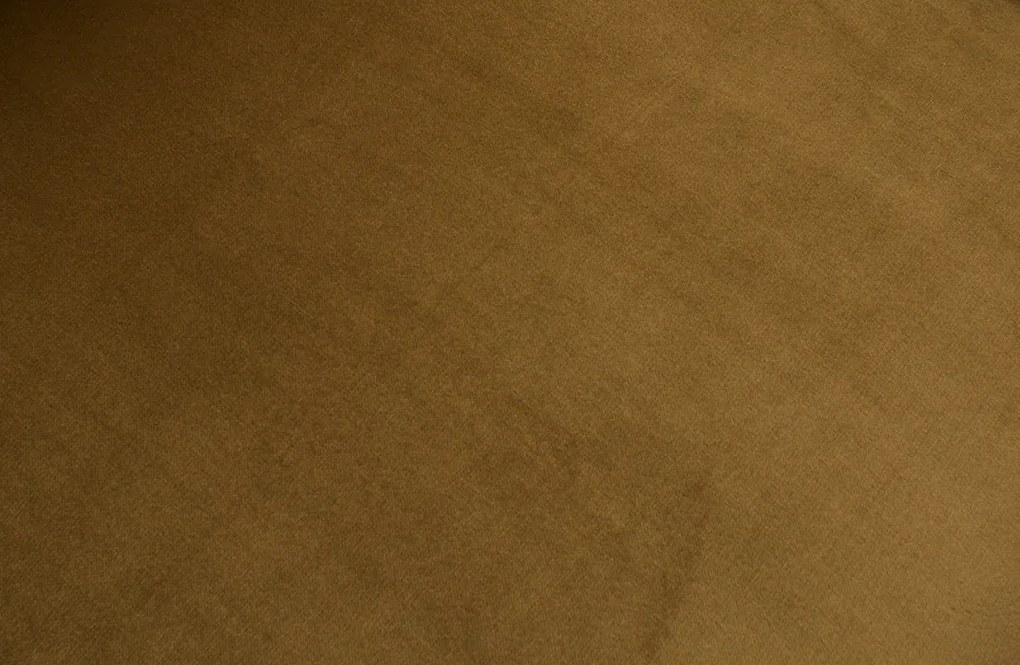 BePureHome Statement zamatový ottoman - Tmavohnedá