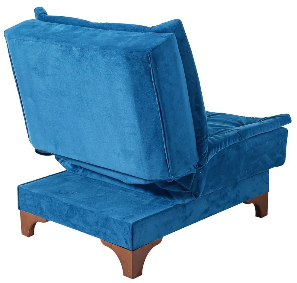 Kreslo Kelebek Berjer Dark Blue