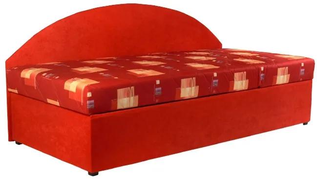 Jednolôžková posteľ (váľanda) 90 cm Kacy (so sendvičovým matracom) (P). Vlastná spoľahlivá doprava až k Vám domov. 774137