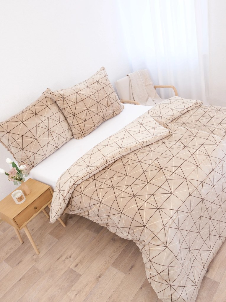 Francúzske obliečky mikroplyš Exclusive – Sebastian béžový