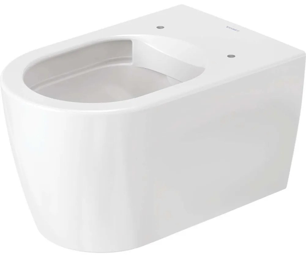 DURAVIT ME by Starck závesné WC Rimless s hlbokým splachovaním, 370 x 570 mm, biela/biela matná, s povrchom HygieneGlaze, 2529099000