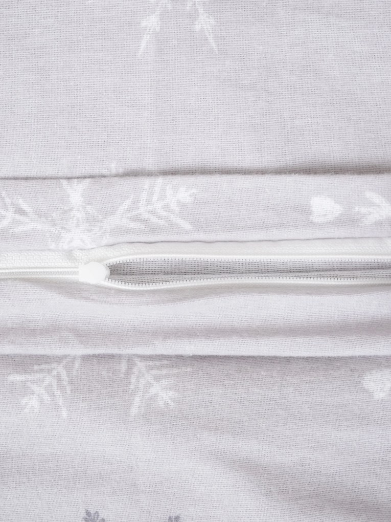 Francúzske flanelové obliečky - Frozen sivé
