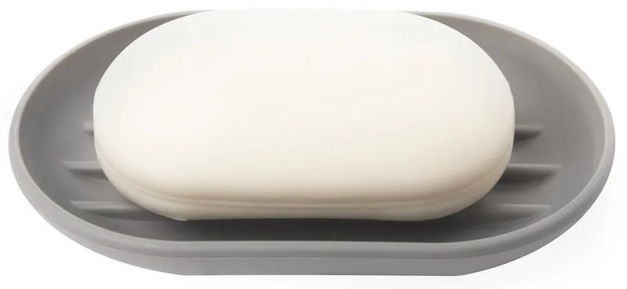 Sivá plastová mydlenka Touch – Umbra