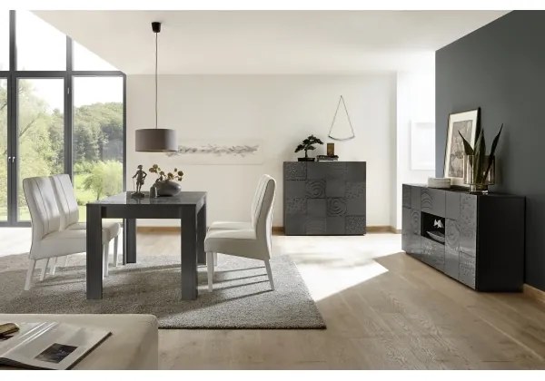 Komoda ARIA antracit