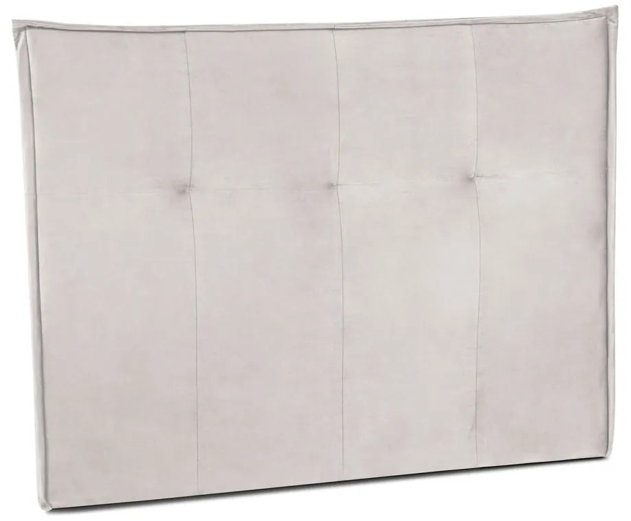 Krémovobiele čelo postele 180x120 cm Monica – Milo Casa