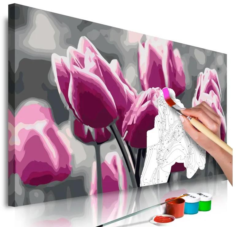 Obraz - maľovaný podľa čísel Tulip Field