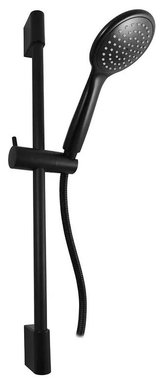 Sprchový set s posuvným držiakom SK2045CMAT - čierna