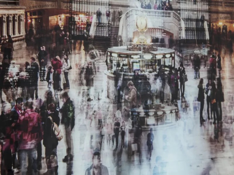 Grand Central Station obraz sklenený farebný 160x120cm