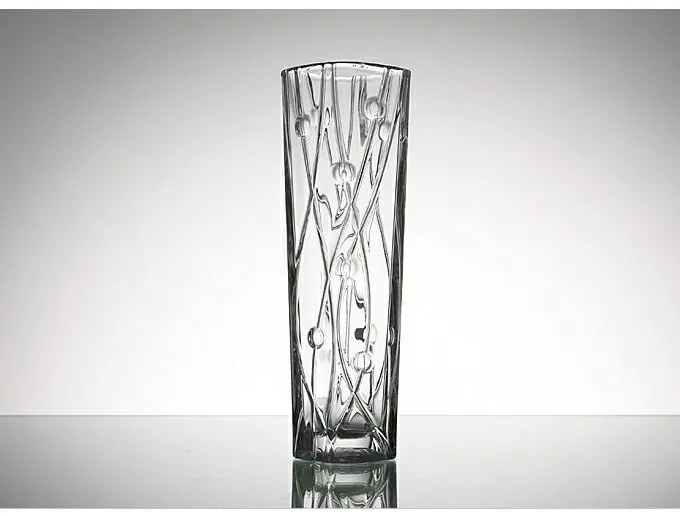 KRIŠTÁĽOVÁ VÁZA BOHEMIA LABIRYNTH 305MM
