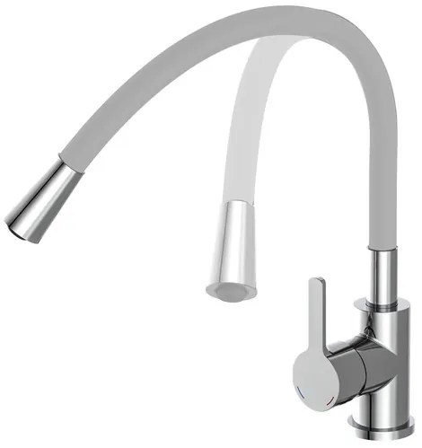 Eisl Kuchynská batéria Flexo, s funkciou Cold-Start (chróm/sivá)  (100335792)