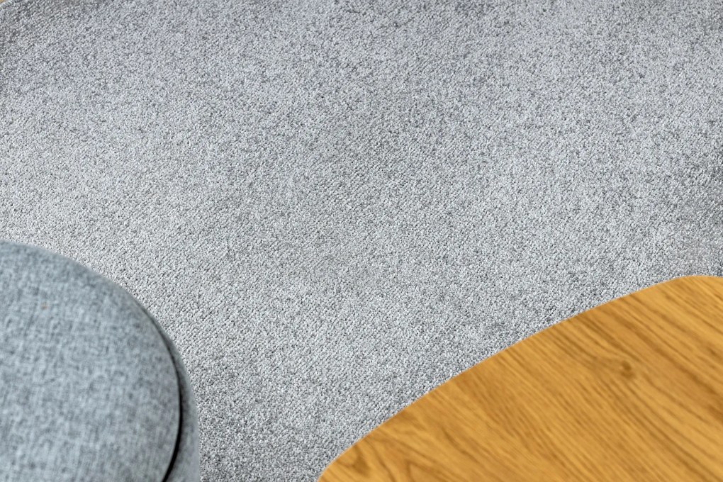 Okrúhly koberec SOFTY Jednofarebný, sivý