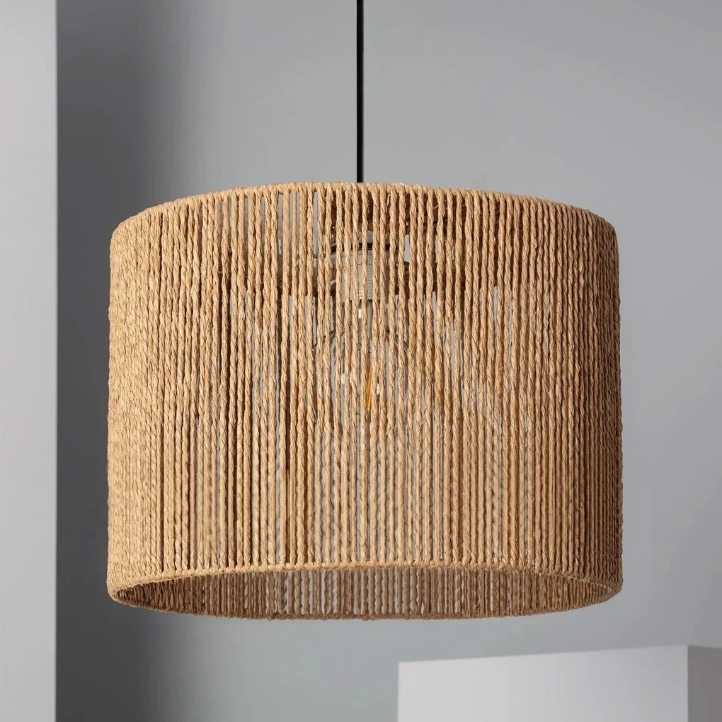 Závěsný lustr APP1325-1CP 40 cm přírodní