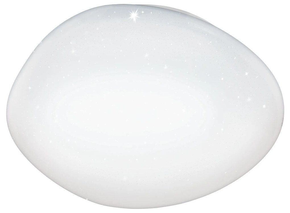 EGLO LED múdre stropné osvetlenie SILERAS-Z, 3x7,2W, teplá biela-studená biela, RGB, 43cm, okrúhle, biele
