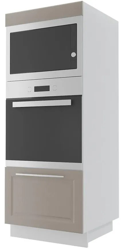 Kuchynská skrinka Emporium d5ae/60/154 grey stone/kor.biela