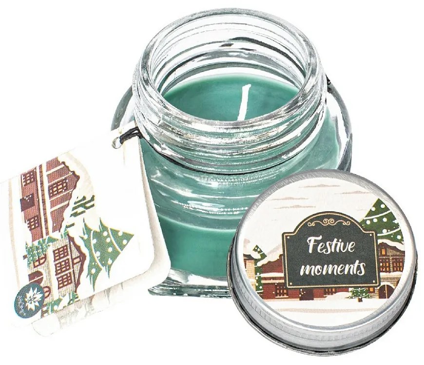 Arome Set sviečok s prianím 28g v darčekovej krabičke, Winter, mix 6 ks