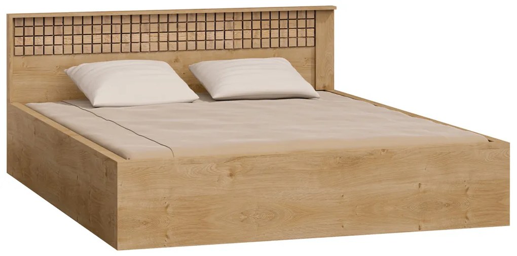 RANDER N17 manželská posteľ s roštom 160, mriežka