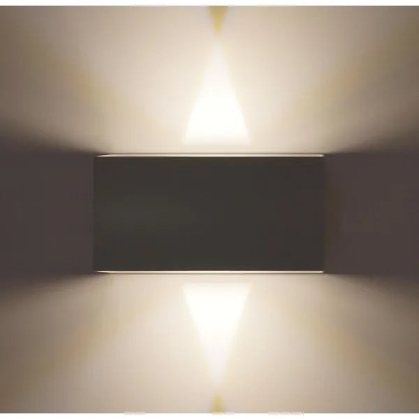 LED Vonkajšie nástenné svietidlo LED/12W/230V IP54 biela