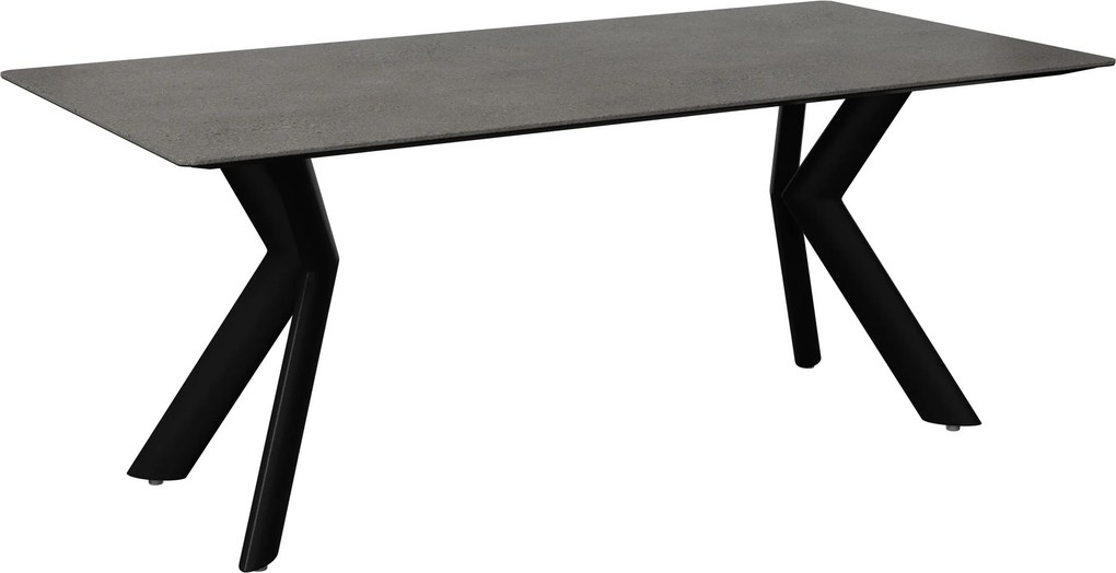 XXXLutz ZÁHRADNÝ STÔL, kov, keramika, 200/100/76 cm Amatio - Záhradné stoly - 000069016507