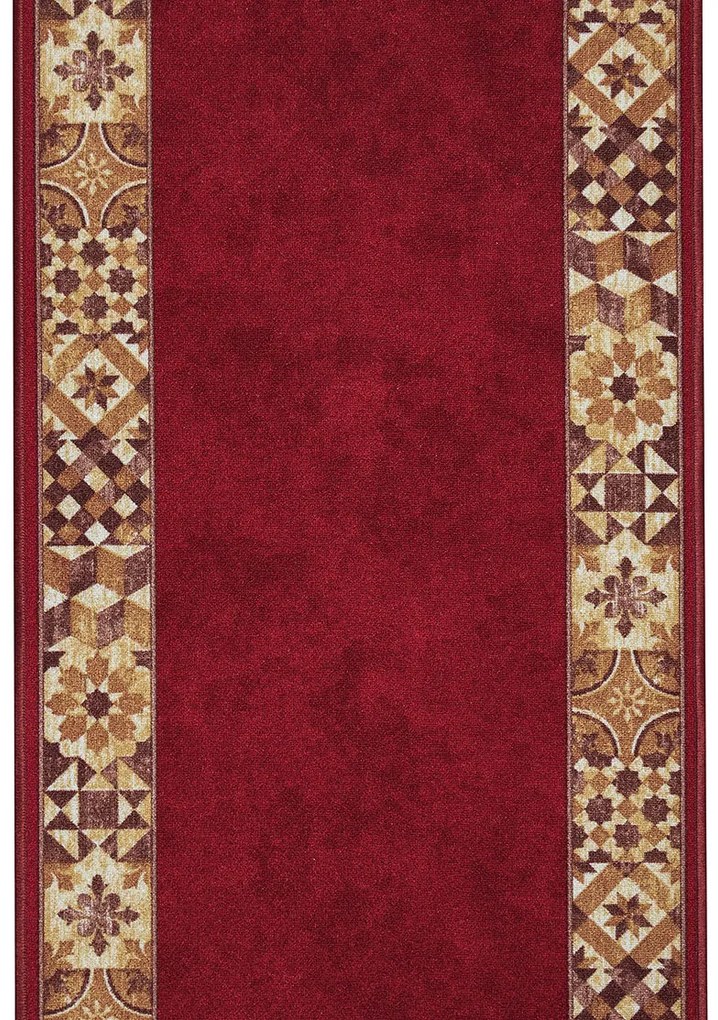 Koberce Breno Behúň MURCIA 10, šíře role 100 cm, červená, viacfarebná