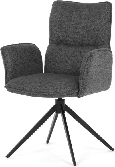 Jedálenská stolička sivá DCH-D1328 GREY2