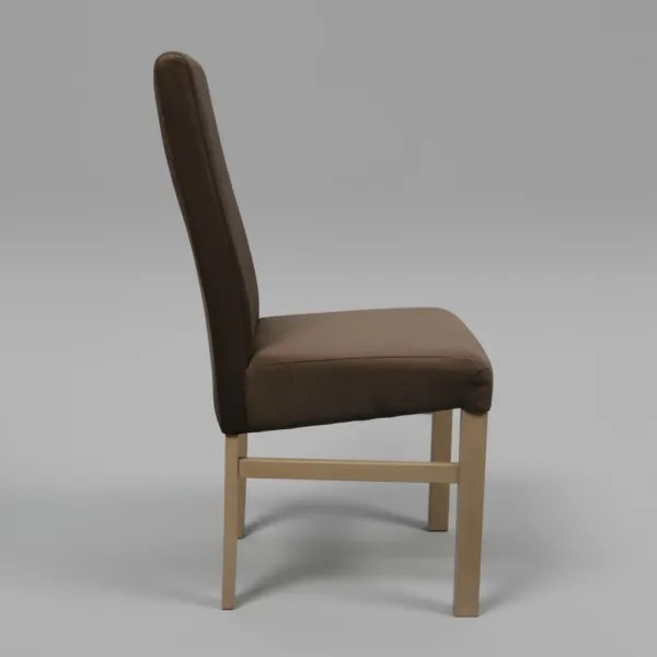 Jedálenská stolička ALISON hnedá/buk