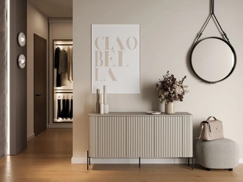 Komoda Vera 150 cm kašmírová