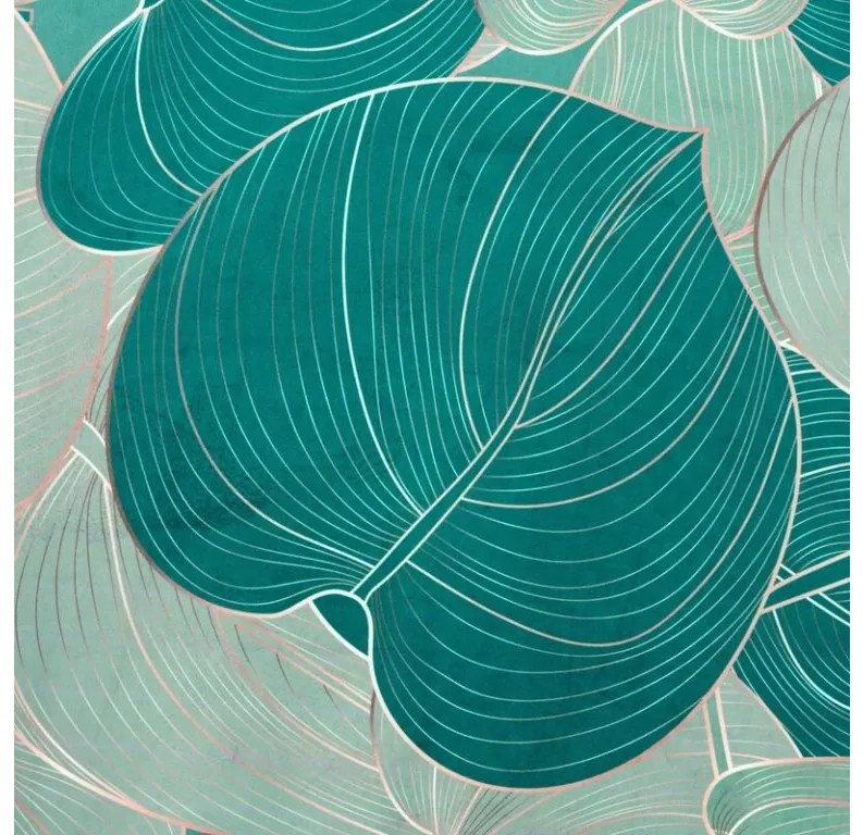 DECOREUM Zamatový záves s potlačou 140 cm x 270 cm viacfarebná 100 % polyester Rozmer varianty: 140 cm x 250 cm, Farba varianty: Hnedá 105448