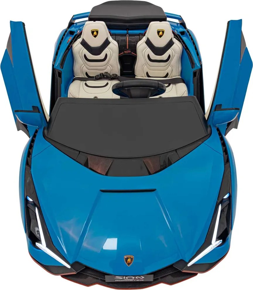 Ramiz Vozidlo Lamborghini SIAN modré