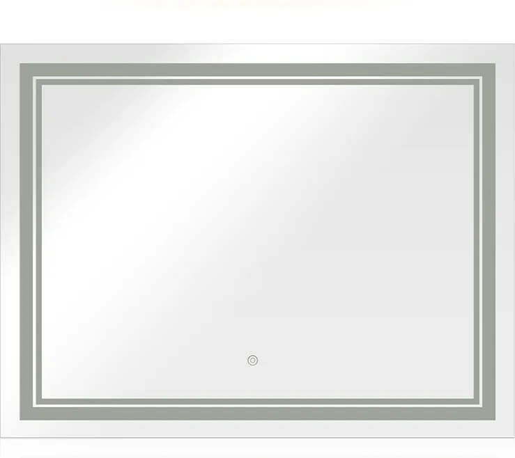 Noela Obdĺžnikové zrkadlo s LED podsvietením LUMIRO